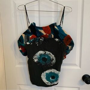 Stylish Geometric Print Top